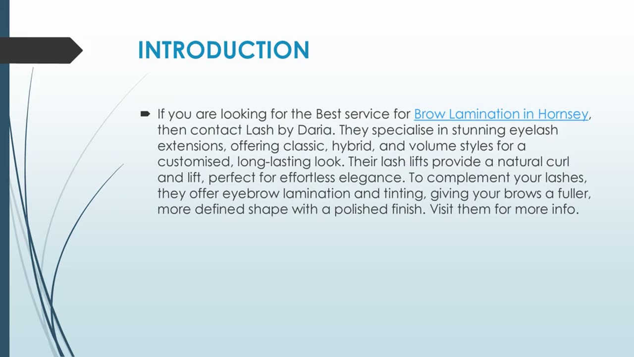 Best Brow Lamination in Hornsey