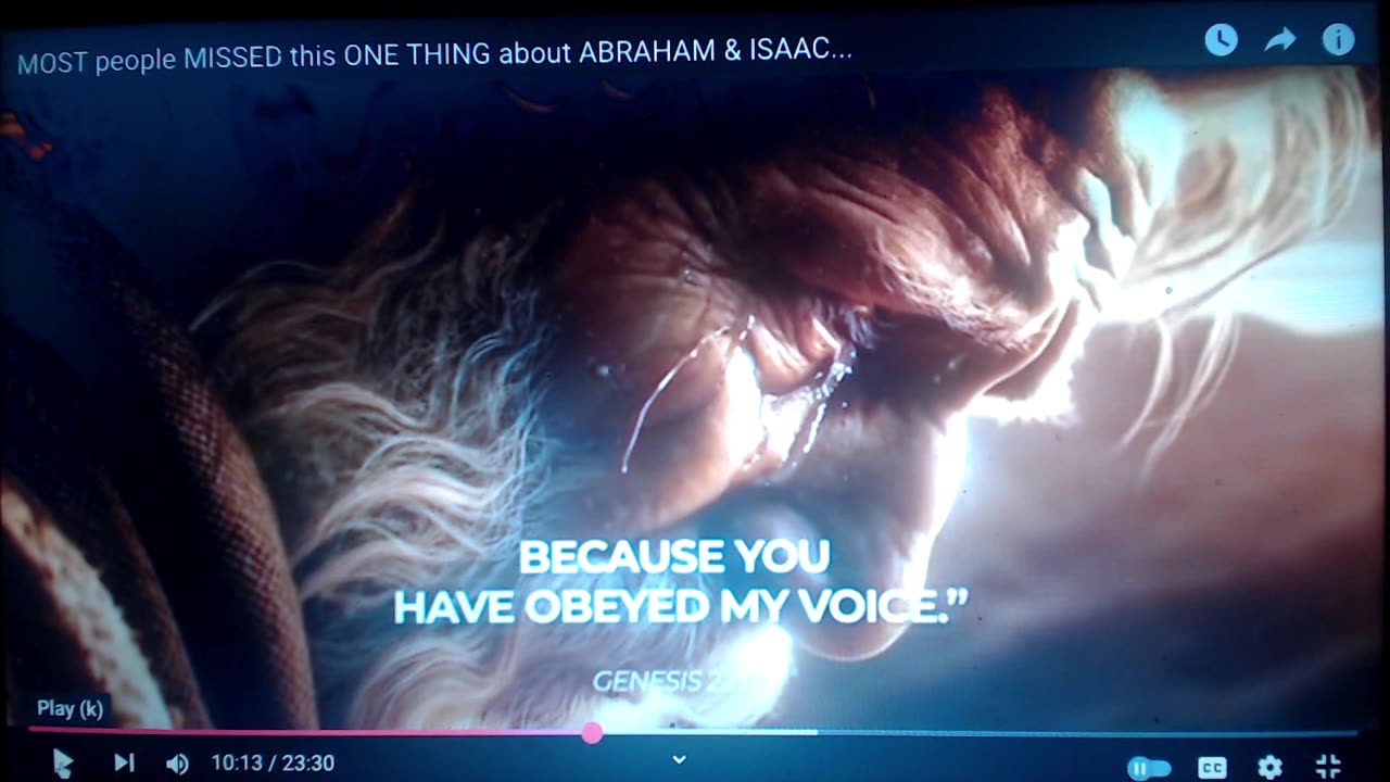 PASTAFARIAN SERMON story of Abraham and Isaac (5D)