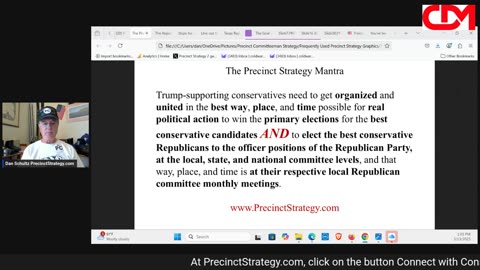 Precinct Strategy Learn the basics. Then volunteer. Dan Schultz May 13 2025