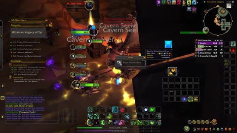 WoW│Testing the SINGLE BUTTON ASSISTANT With Demon Hunter - Dungeon Leveling - Gameplay