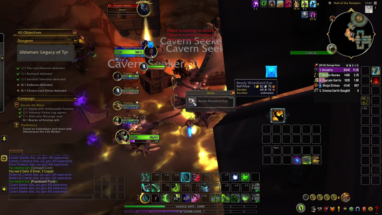 WoW│Testing the SINGLE BUTTON ASSISTANT With Demon Hunter - Dungeon Leveling - Gameplay