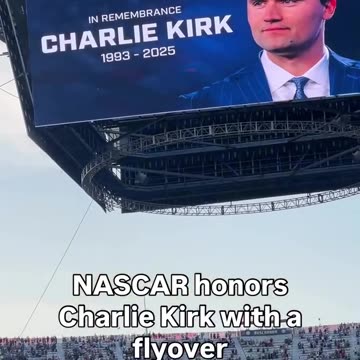 NASCAR Celebrates Charlie Kirk