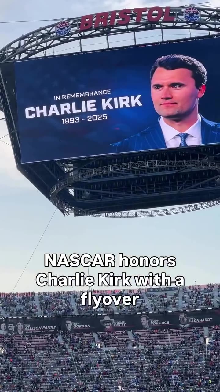 NASCAR Celebrates Charlie Kirk