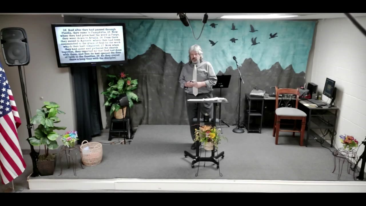 Justpassinthru IHS Sunday 3 23 25 Acts 14:21-28