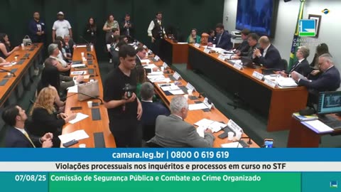 Audiência pública sobre a Vaza Toga. 07 de ago. 2025