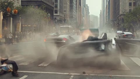 Man Sneezes So Hard 🚗💨 Cars Fall Like Dominoes 😂 | Funny Viral Video 2025