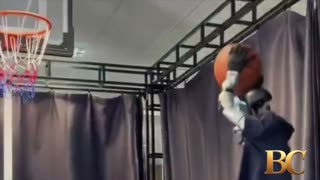 China’s humanoid robot dribbles, passes, and shoots like a pro basketball player