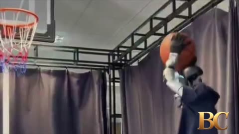 China’s humanoid robot dribbles, passes, and shoots like a pro basketball player