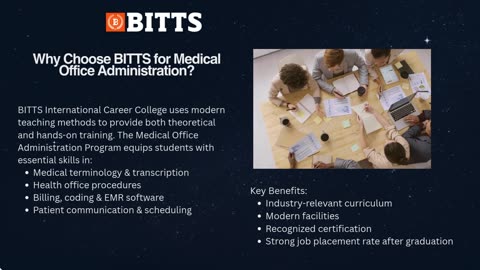Bitts College Offering Medical Office Administration Courses In Ontario