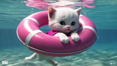 The Cat is Drowning 🙀 _cat _shortvideo _catstory _catlover(1080P_HD)