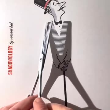 When the artist thinks outside the box