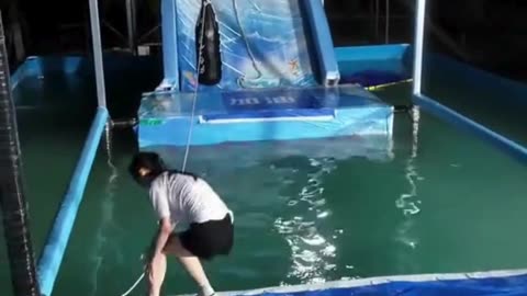 💦 Jump, Slip, Splash! The Ultimate Water Challenge Begins! 🎯
