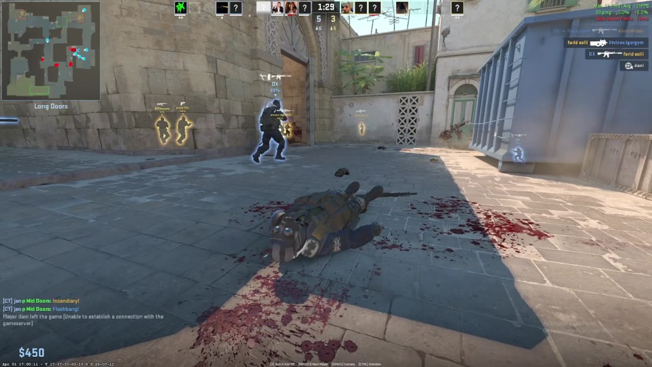 Counter Strike 2 Matchmaking Casual Dust 2 GamePlay (No Commentary)