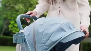 Bi-directional High Landscape Baby Stroller