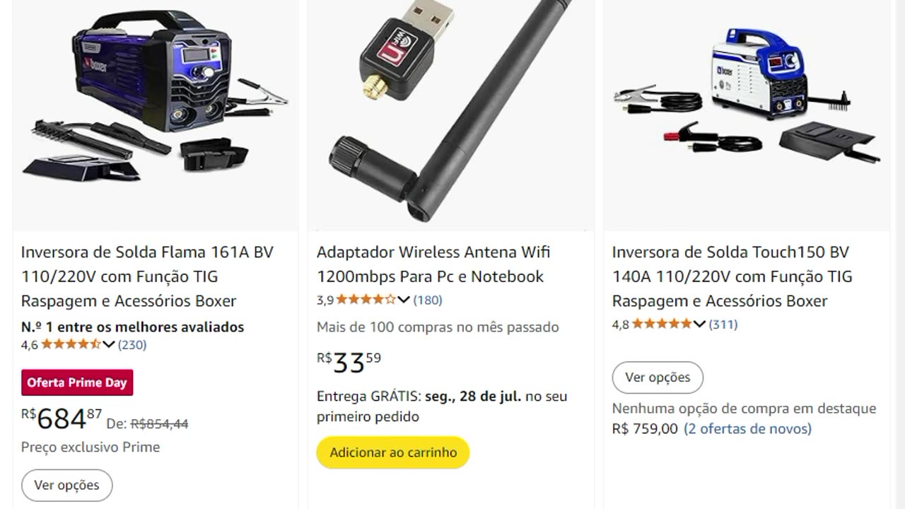 Inversora de Solda Flama 161A BV 110/220V com Função TIG Raspagem e Acessórios Boxer