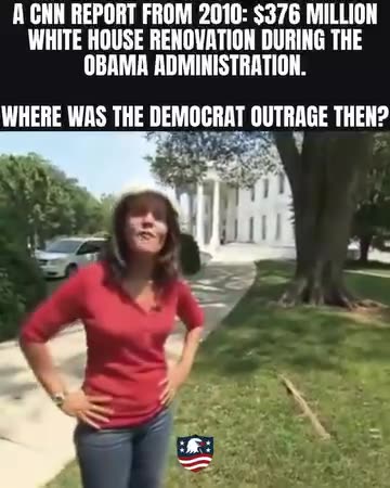 CNN REPORT FROM 2010: $376 MILLION WHITE HOUSE RENOVATION
