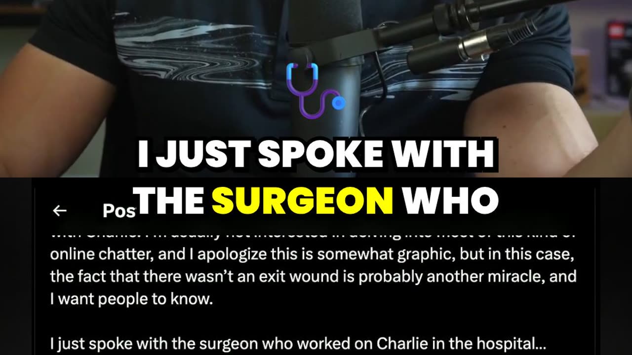 Charlie Kirk Bullet Mystery STUNS Doctors