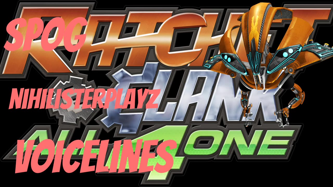 Ratchet and clank all 4 one commander spog voice lines
