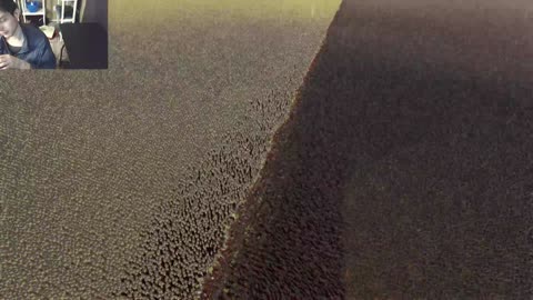Outtake 3,163 One Million SpongeBob SquarePants VS One Million Nazgul From The LOTR Series In Battle