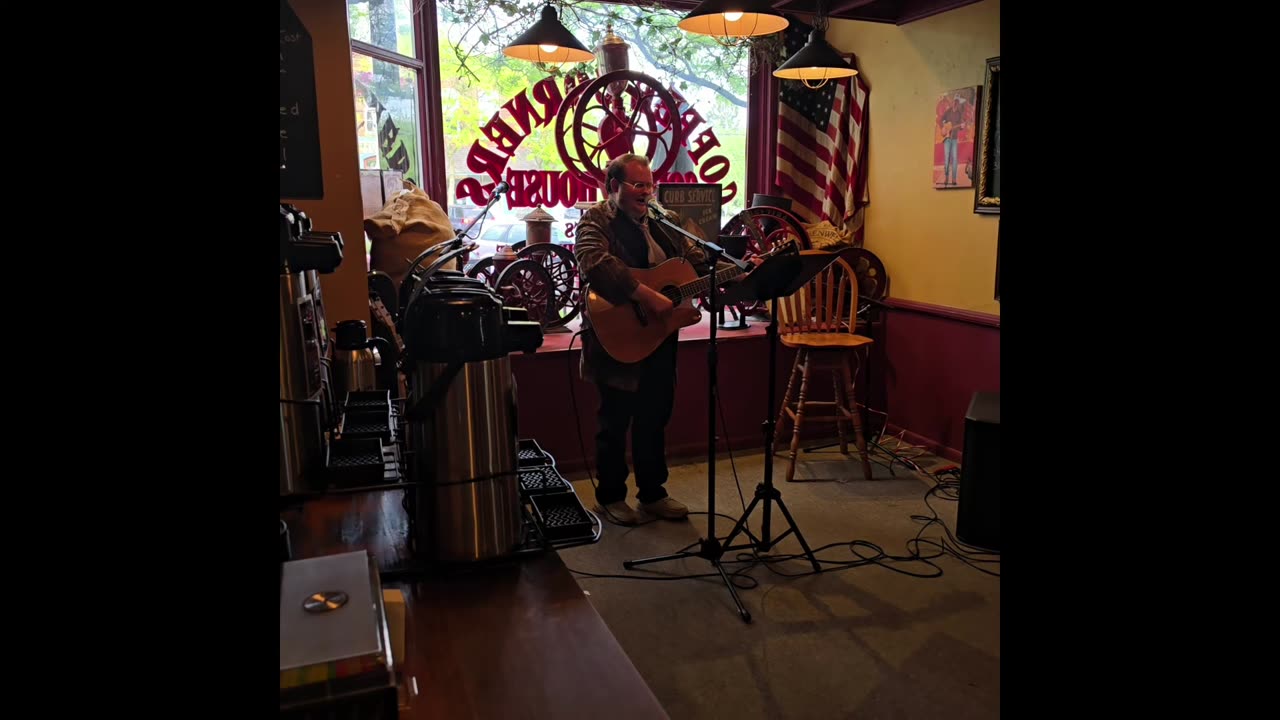 Trent Page at Coffee Corners.