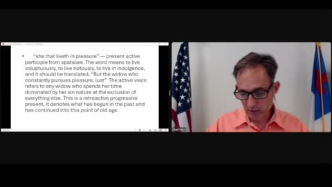 1 Timothy 5:6, Zombie Believers, Pastor Brad West, Grace Bible, 28 May 2025