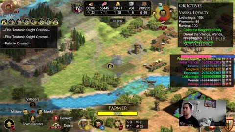 Win With Andrew - AOE II - lets kill some shit