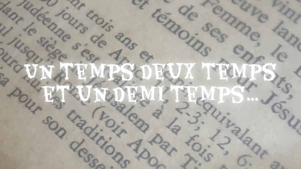 Un temps deux temps et un demi temps…