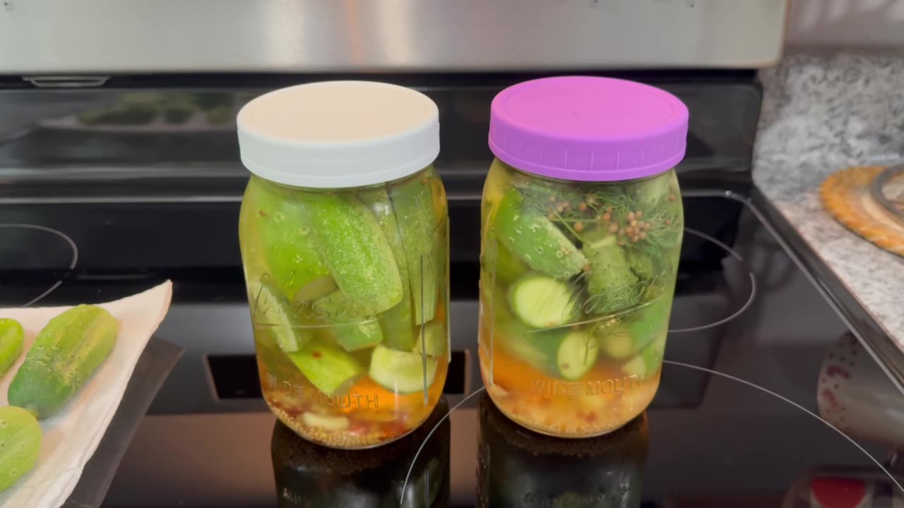 I grew dozens of pickling cucumbers so far this summer in just 6 square feet!