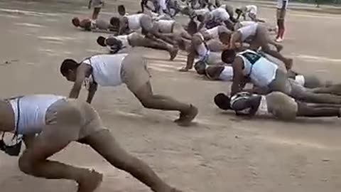 Trending: Police training video ayese hoti hai police training ❣️❣️#shorts#short