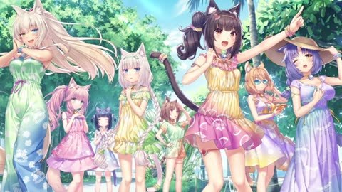 Nekopara After_#6_Our Girls At The Beach!
