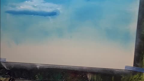 How to Paint Clouds in Oils Using the Wet-on-wet Technique