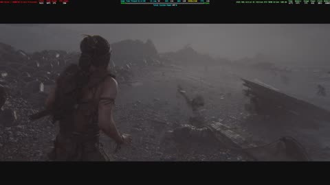 Senua's Saga Hellblade II Ehanced Edition RTX 5090 AMD 9800X3D 4k HDR PC Gameplay