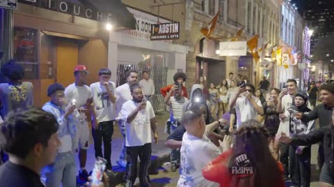 Wild Brawl, fight 6th Street Austin TX 9-12-2025 #fight #fights #texas #6thstreet #brawl