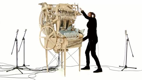 Marble music machine…
