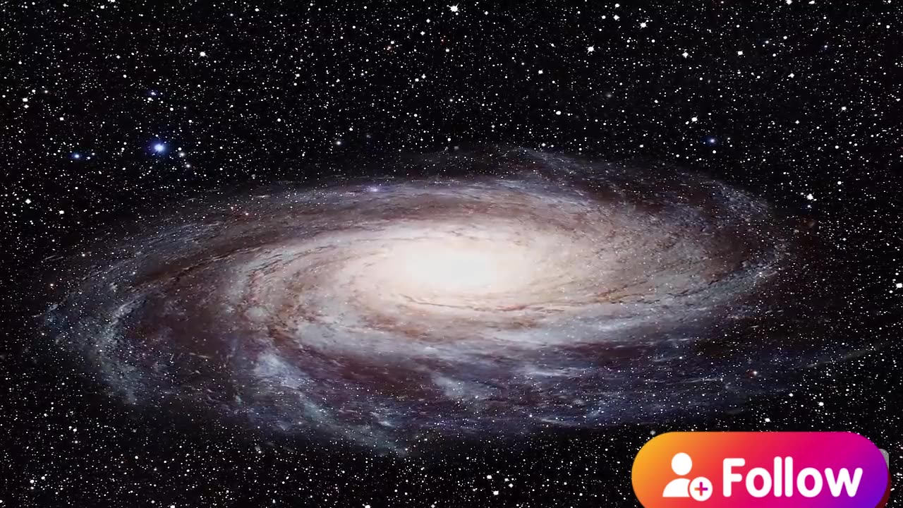 "Deep Space Journey | Ambient Galaxy Visuals with Hypnotic Music"