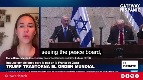 Quién le da la Potestad a Trump para imponer Acuerdos de Paz: explicado por María Herrera Mellado