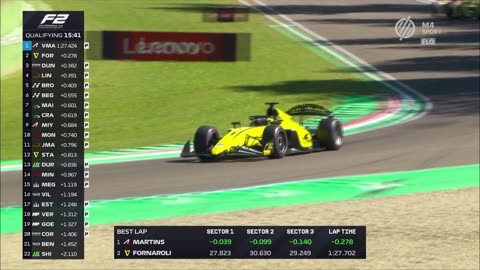 F2 - 2025.05.16. Emilia Romagna-i Nagydíj, Imola - Időmérő edzés (M4 Sport)