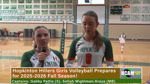HCAM Hopkinton Hillers 2025-2026 Girls Volleyball Preview
