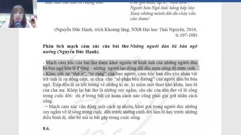 "🌿 TTS – BUỔI 16 – CHUYÊN ĐỀ PHƯƠNG PHÁP LÀM ĐỌC HIỂU CHO THỂ LOẠI THƠ ❤ "
