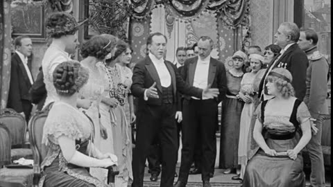 HIS MOST DIFFICULT PART (Nordisk-1913) NEW English subtitles.