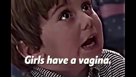 Boy have a penis girls have a vagina. A liberal lady can't handle the truth.