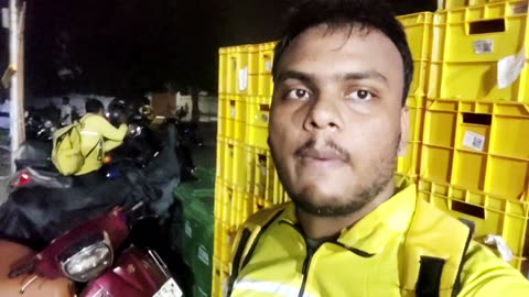 My first day as a blinkit rider