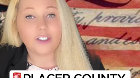 PLACER COUNTY CALIFORNIA- PROP 50 ALERT!