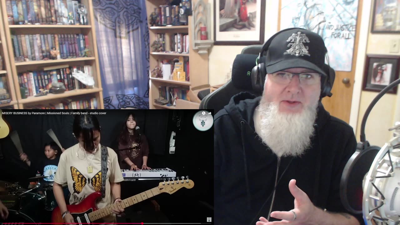 Reacting to Missioned Souls Band Covering Misery Business by Paramore