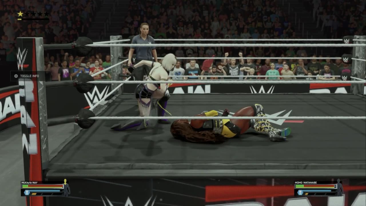 WWE 95 Mckayla Noir VS Momo Watanabe