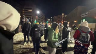 LIVE: Anti-ICE Protesters Outside Graduate by Hilton Minneapolis