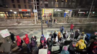 LIVE: Anti-ICE Protesters Outside Graduate by Hilton Minneapolis