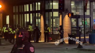 LIVE: Anti-ICE Protesters Outside Graduate by Hilton Minneapolis