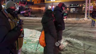 LIVE: Anti-ICE Protesters Outside Graduate by Hilton Minneapolis
