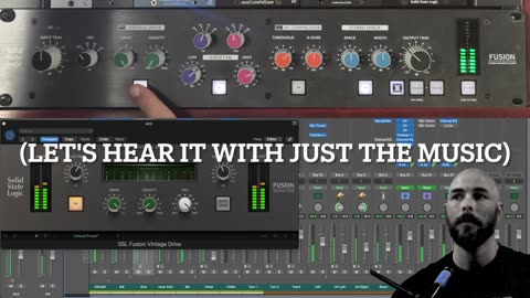 SSL FUSION - HARDWARE VS PLUGIN - VINTAGE DRIVE